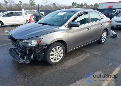 2019 Nissan Sentra S из США, поврежденный, VIN 3N1AB7APXKY240414